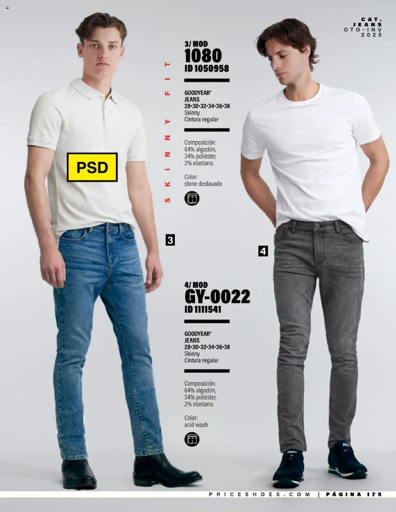 Nuevas ofertas de Price Shoes válidas en toda la República Mexicana desde el 05.08.2025. ¡Encuentra las mejores ofertas en Price Shoes - Catálogo Jeans ! | Página: 175