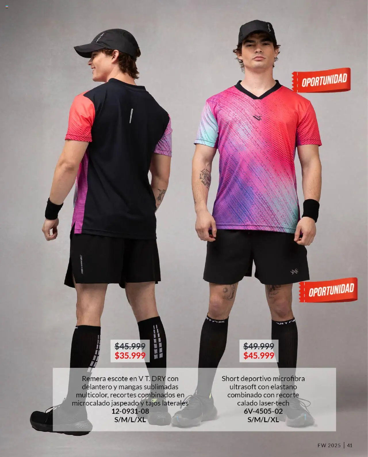 Vitnik catálogo Hombre │ válido desde el 08.08.2025 | Página: 41 | Productos: Remera, Short