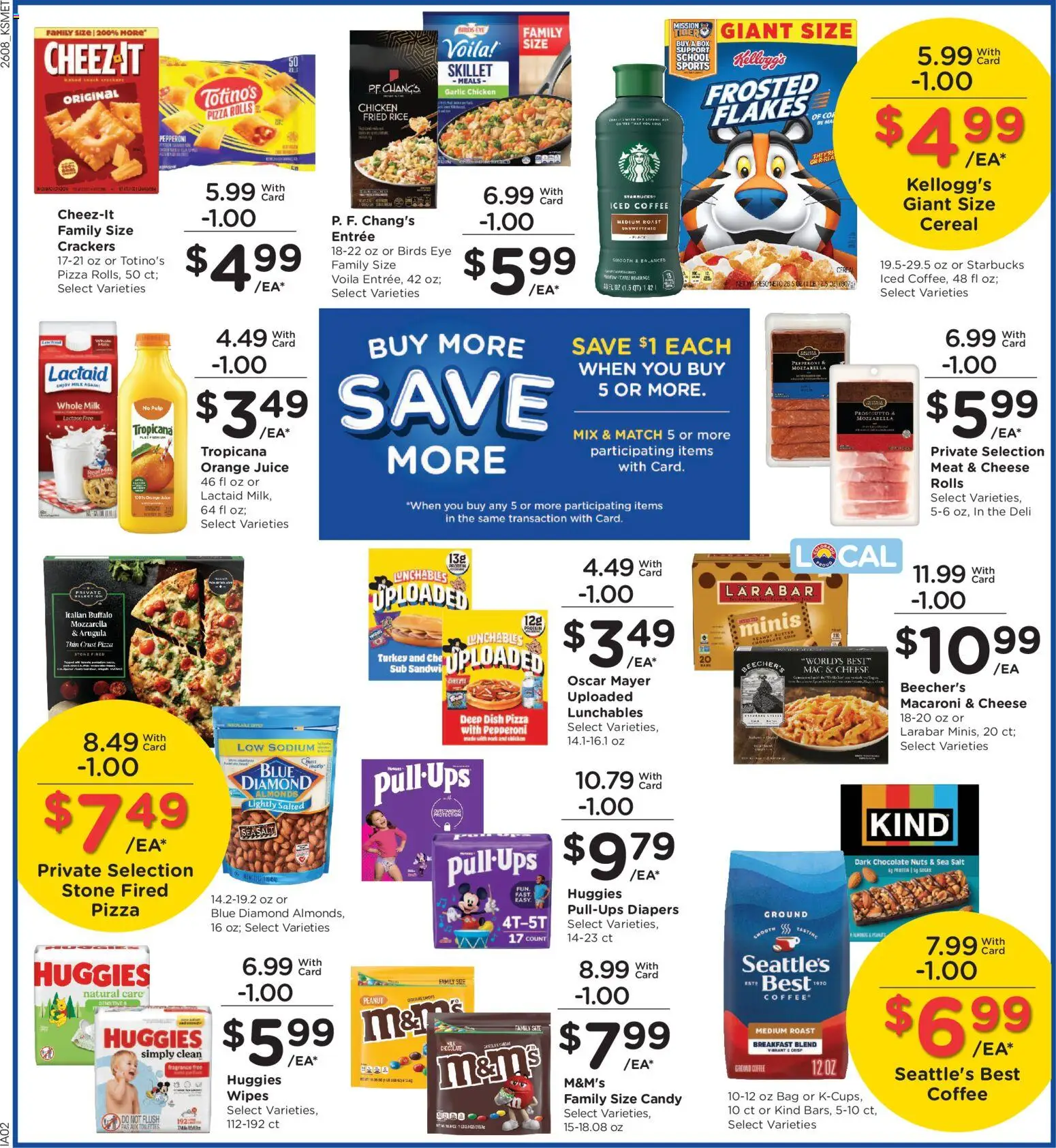 King Soopers Weekly Ad - valid from 25.03.2026 | Page: 5 | Products: Skillet, Cheese, Chocolate, Nuts