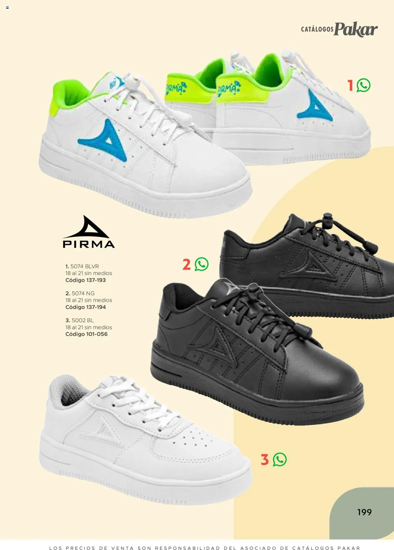 Nuevas ofertas de SC Pakar válidas en toda la República Mexicana desde el 24.07.2025. ¡Encuentra las mejores ofertas en SC Pakar - Catálogo Nina otoño / invierno! | Página: 199