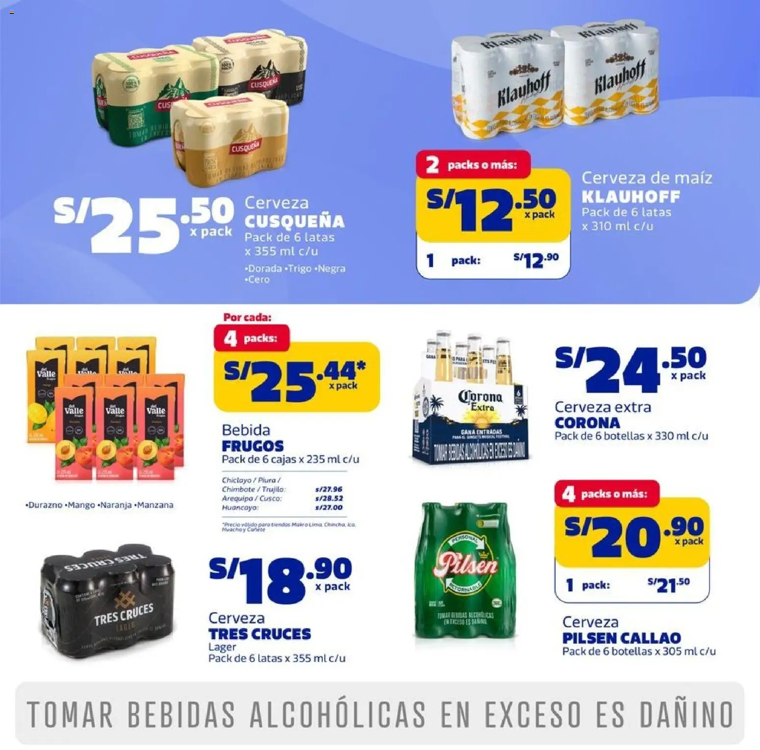 Catálogo Makro válido desde 15.01.2026 | Página: 20 | Productos: Cerveza