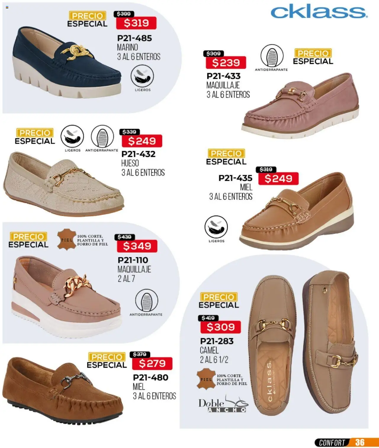 Nuevas ofertas de Cklass válidas en toda la República Mexicana desde el 09.09.2025. ¡Encuentra las mejores ofertas en Cklass - Catálogo Liquidacion Calzado! | Página: 37 | Productos: Maquillaje