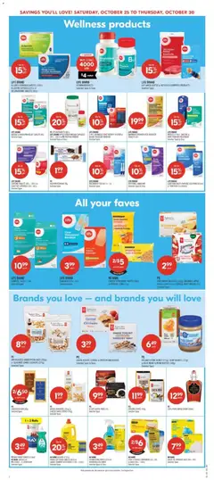 Preview of Shoppers weekly flyer / circulaire from shop Shoppers valid from 25.10.2025 | Page: 14