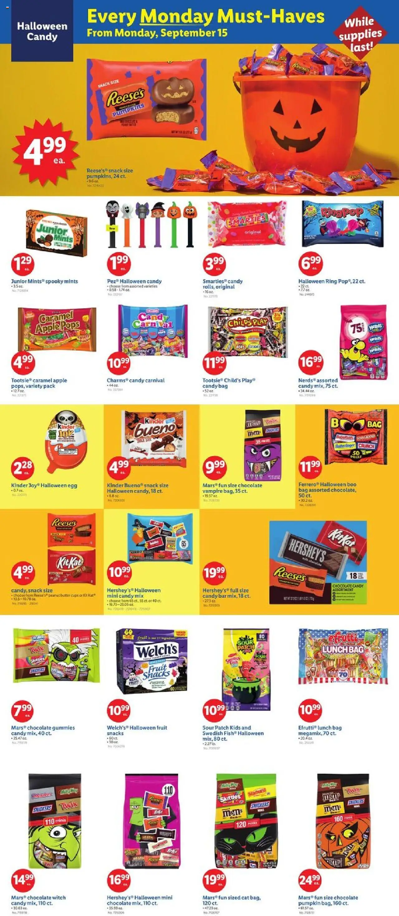 Lidl Weekly Ad - WA - valid from 10.09.2025 | Page: 4 | Products: Butter, Chocolate, Pumpkin, Bag