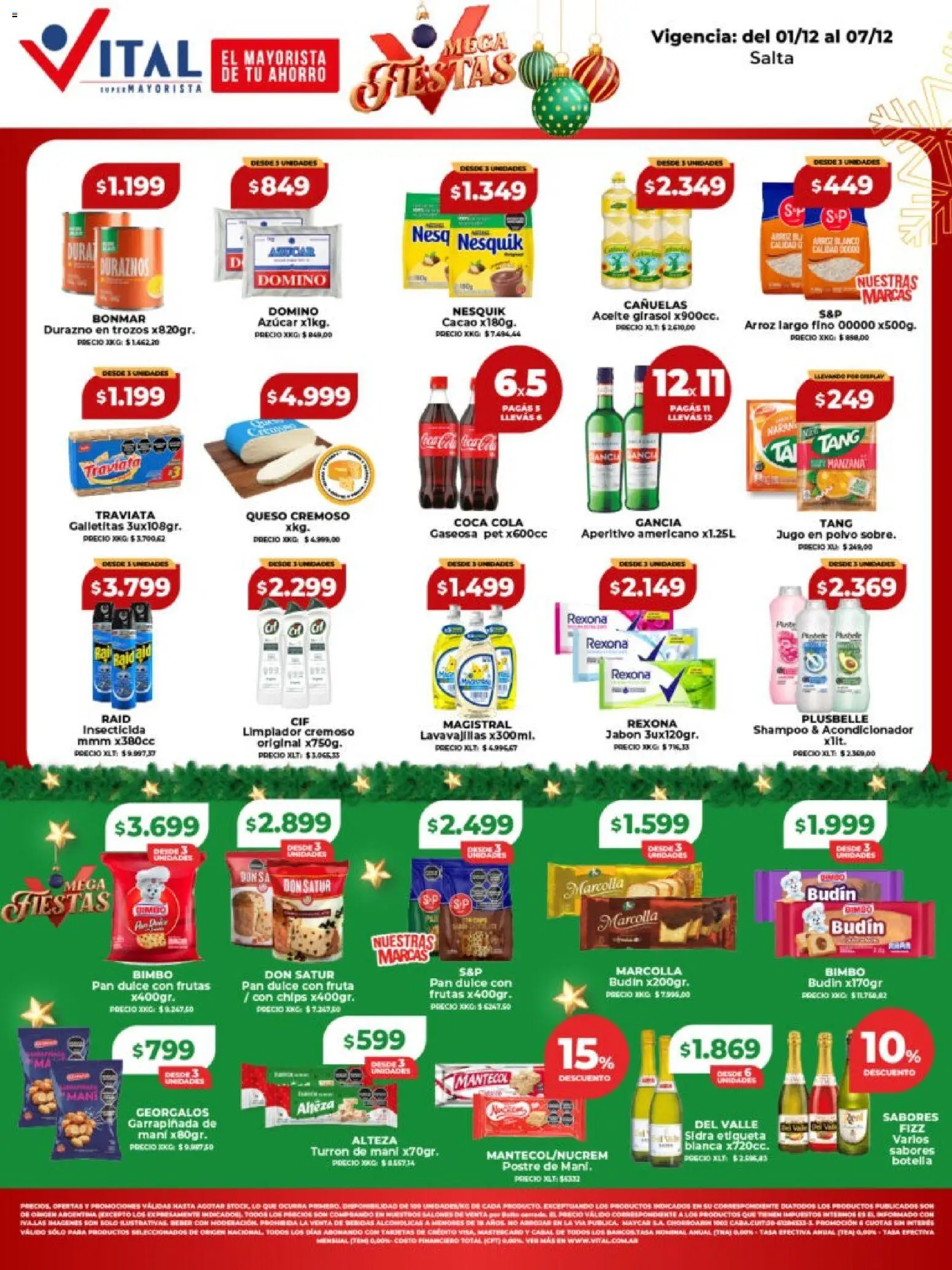 Vital - Ofertas - Salta │ válido desde el 01.12.2025 | Página: 1