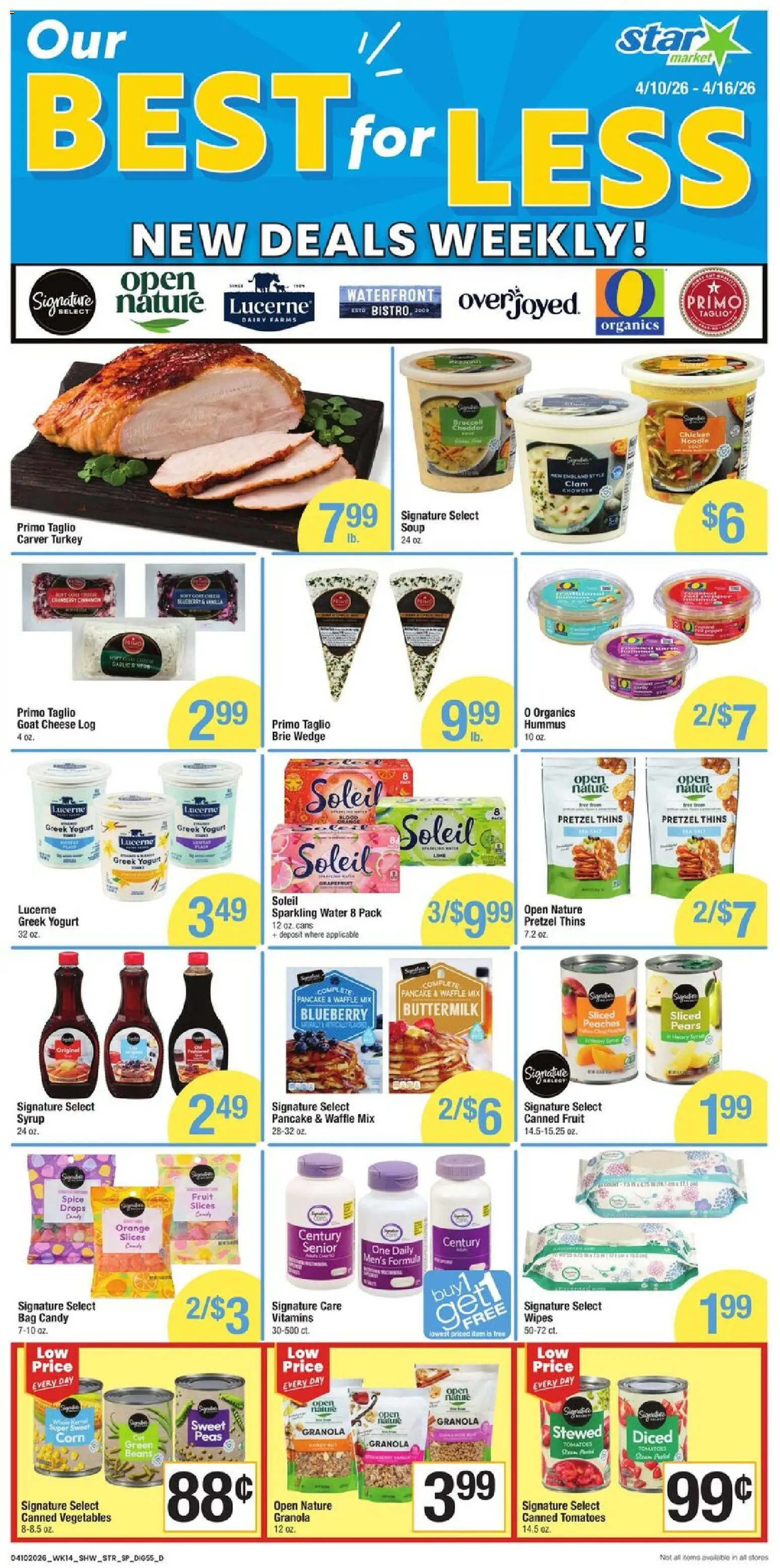 Star Market Weekly Ad - valid from 10.04.2026 | Page: 5 | Products: Tomatoes, Vegetables, Garlic, Bag