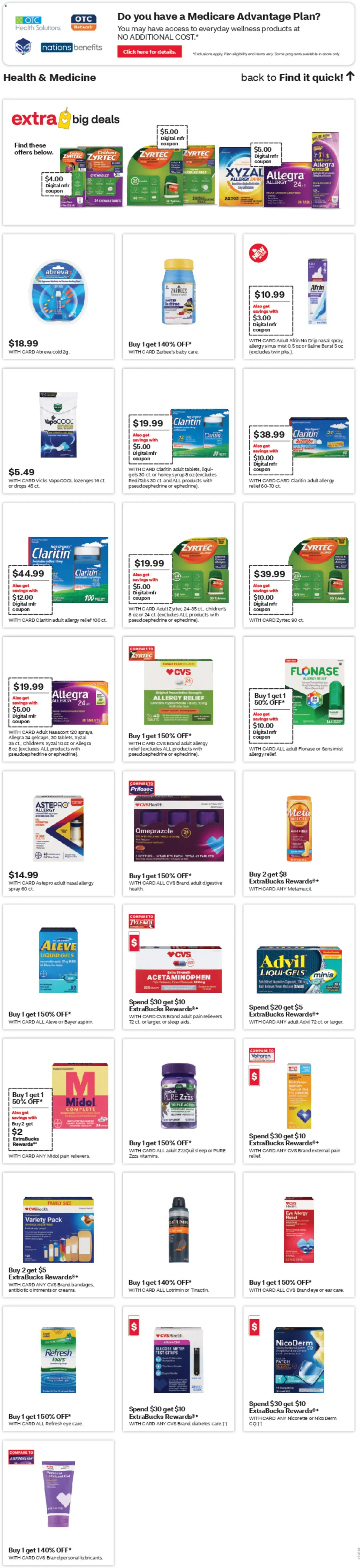 The new CVS Pharmacy flyer is now online. See all May offers on your mobile and save! | United States