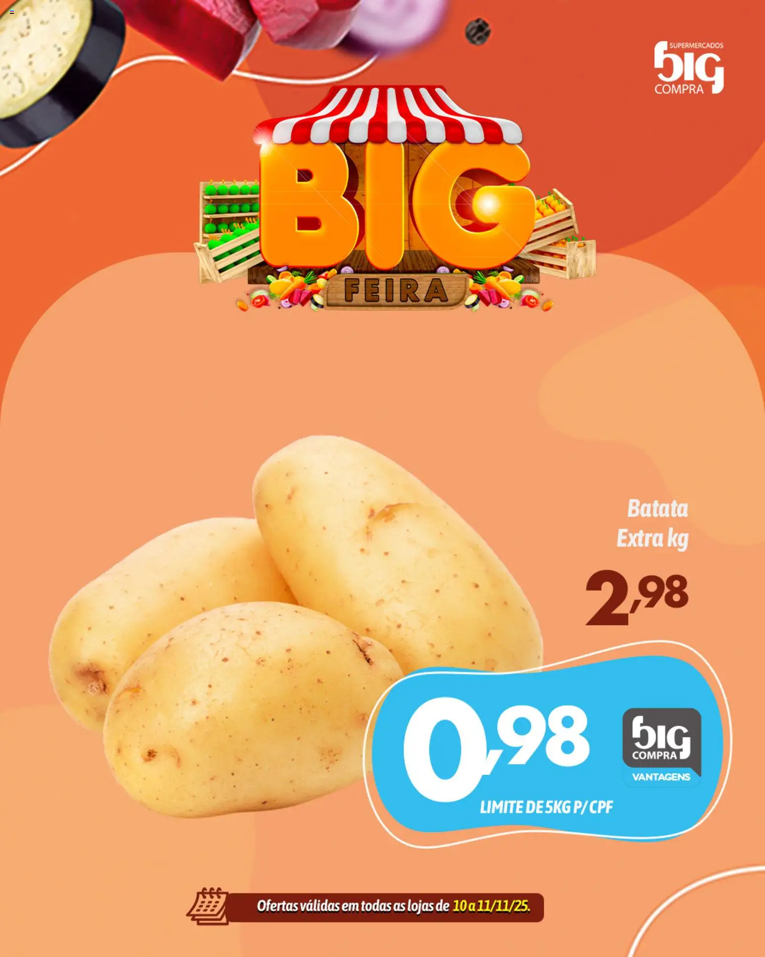 Big Compra Folheto - válido de 10.11.2025 | Página: 1 | Produtos: Batata