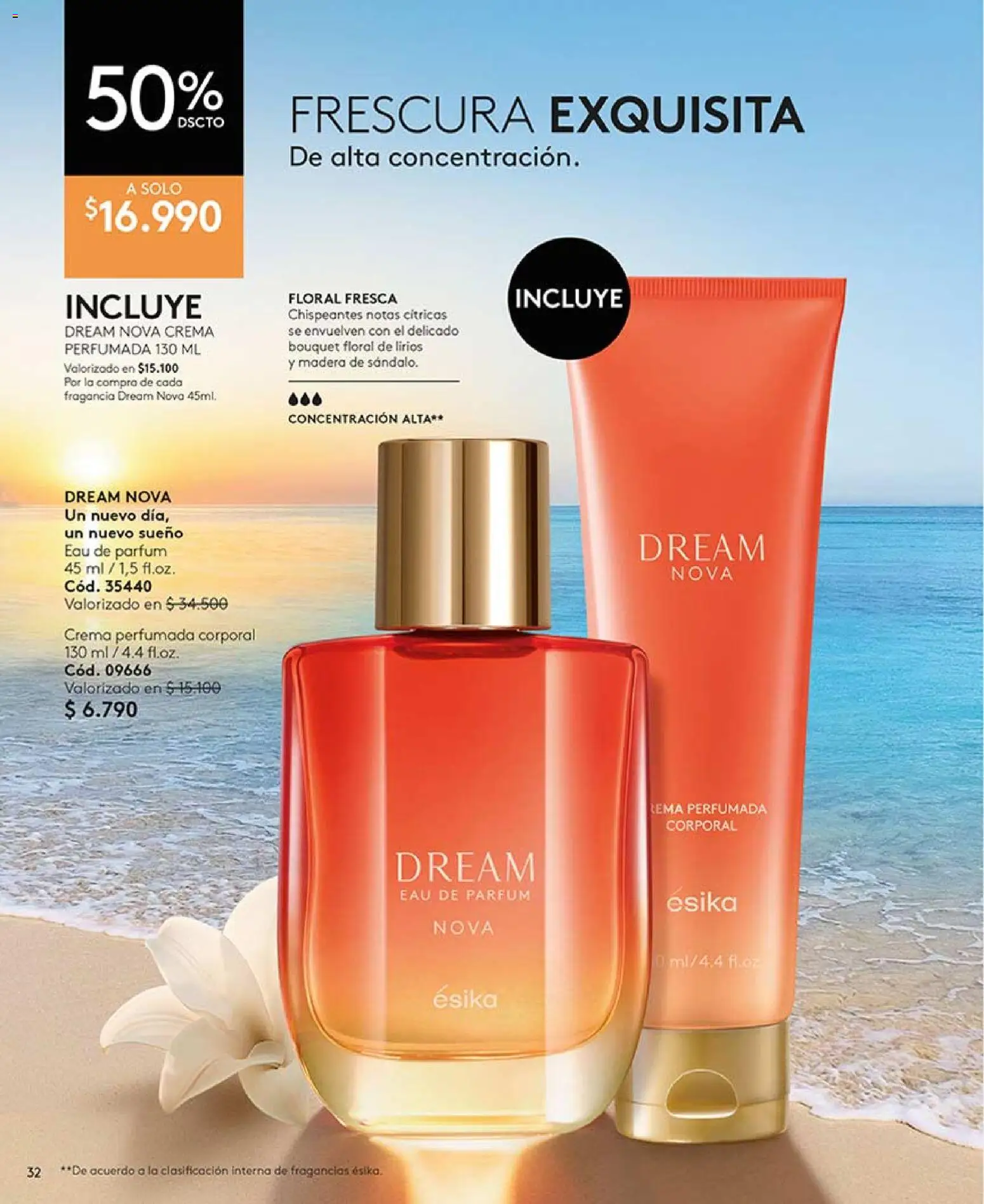 Catálogo Ésika Campaña 5 │ válido desde el 01.03.2026 | Página: 32 | Productos: Fragancia, Crema