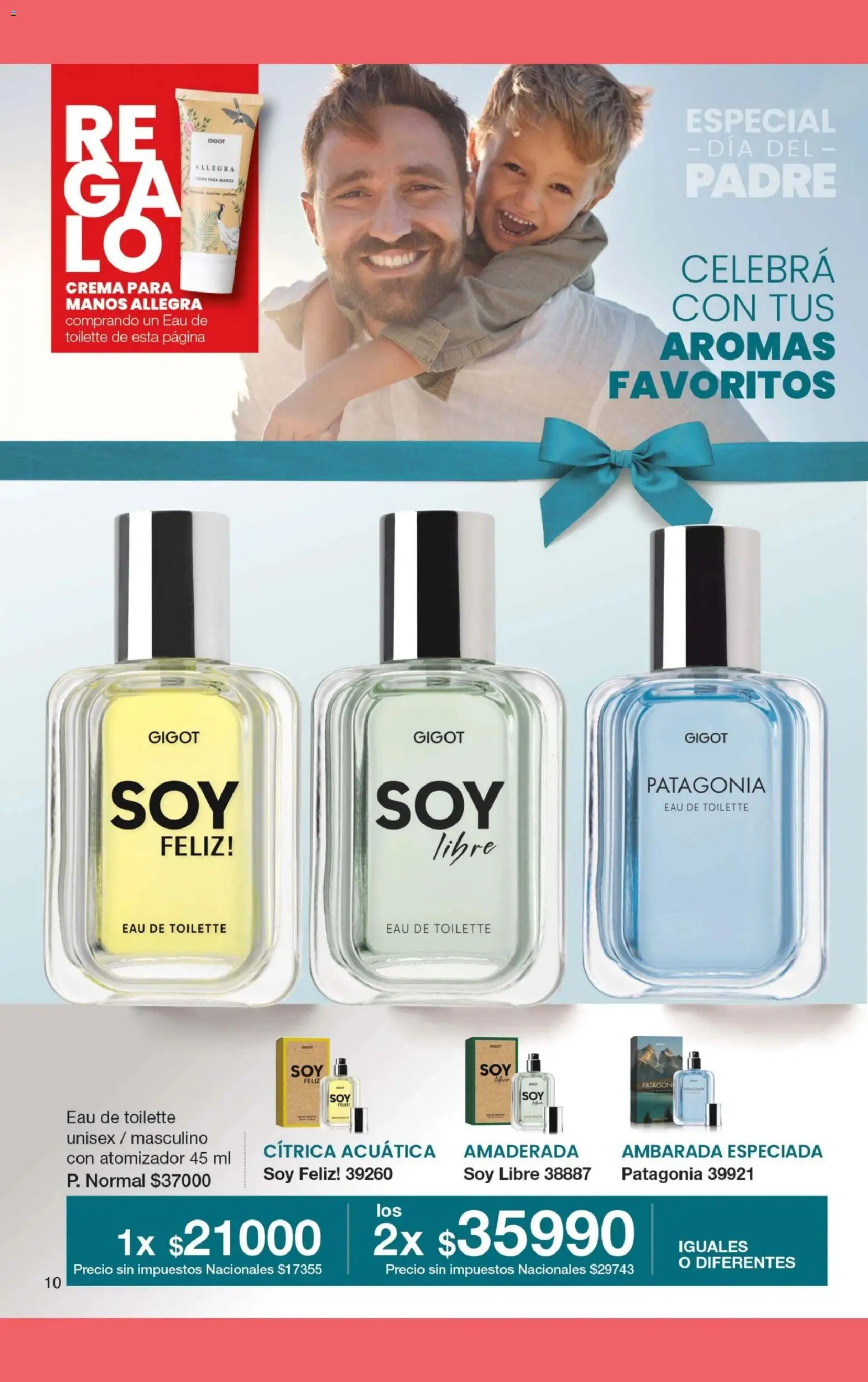 Gigot - CAMPAÑA 08 │ válido desde el 30.04.2026 | Página: 16 | Productos: Eau de toilette, Crema