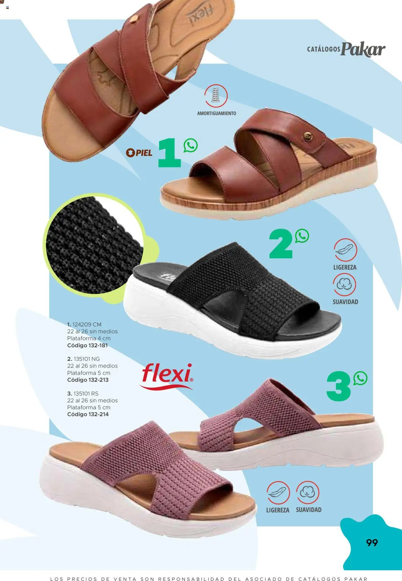 Nuevas ofertas de SC Pakar válidas en toda la República Mexicana desde el 31.01.2025. ¡Encuentra las mejores ofertas en SC Pakar catálogo Primavera Verano! | Página: 99 | Productos: Res