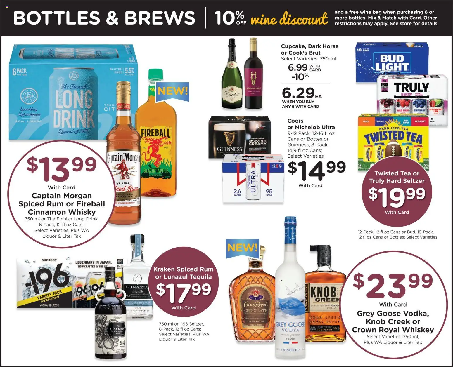QFC Weekly Ad - WA - valid from 28.11.2025 | Page: 7 | Products: Whiskey, Spices, Lime, Bag