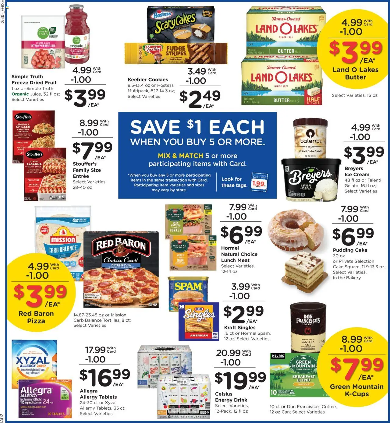 Fry's Food Weekly Ad - valid from 01.10.2025 | Page: 6 | Products: Juice, Tea, Cookies, Ice cream