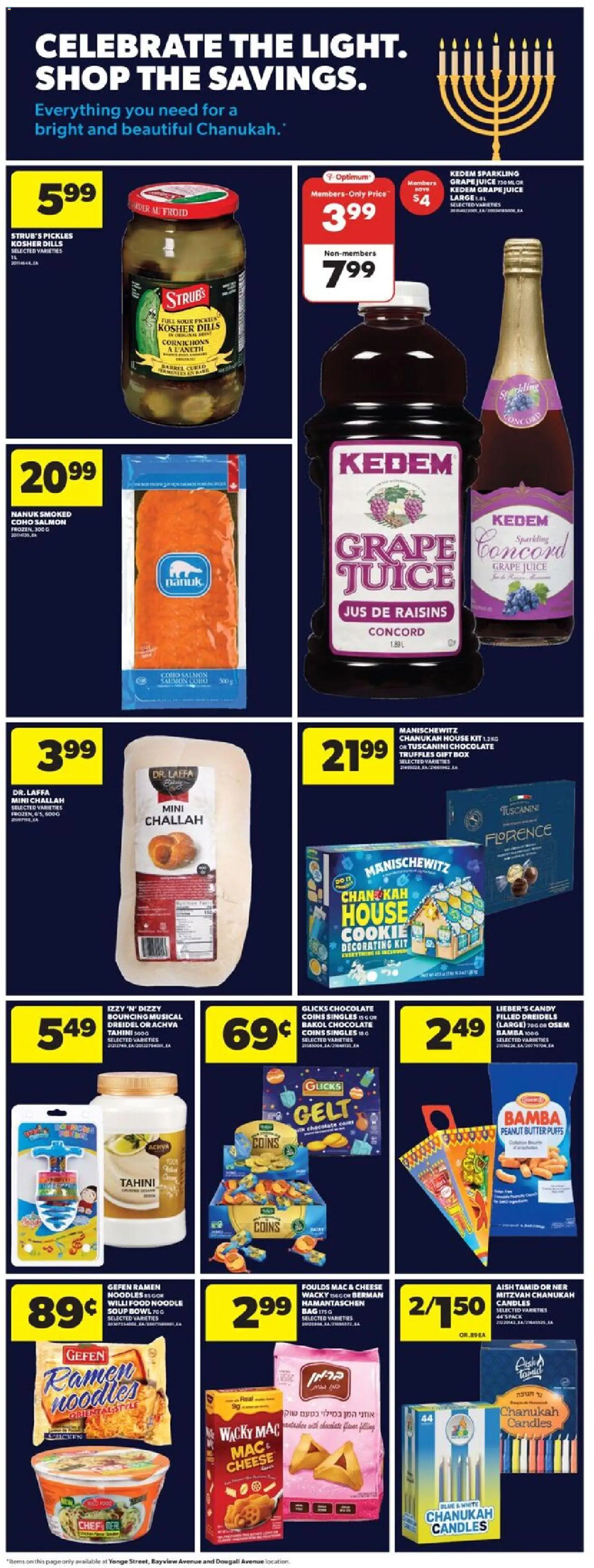 Real Canadian Superstore flyer valid from 11.12.2025 | Page: 23 | Products: Bag, Cheese, Chocolate, Juice