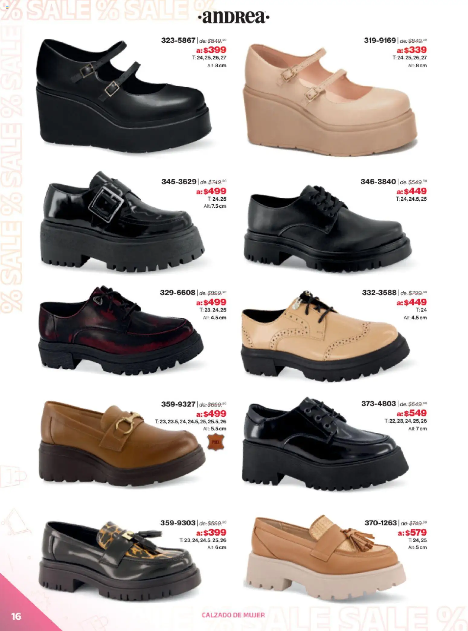 Nuevas ofertas de Andrea válidas en toda la República Mexicana desde el 21.12.2025. ¡Encuentra las mejores ofertas en Andrea catálogo Outlet! | Página: 16