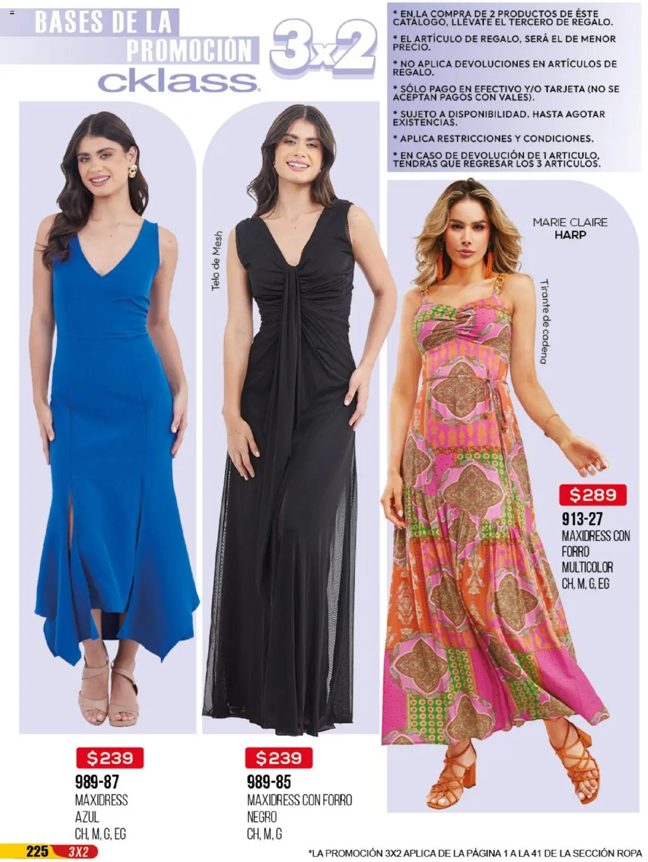 Nuevas ofertas de Cklass válidas en toda la República Mexicana desde el 30.05.2025. ¡Encuentra las mejores ofertas en Cklass catálogo Rebajas Ropa! | Página: 226 | Productos: Ropa, Cadena