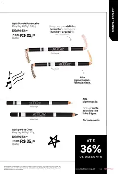 Mary Kay Folheto - válido de 01.07.2025 | Página: 11 | Produtos: Lápis