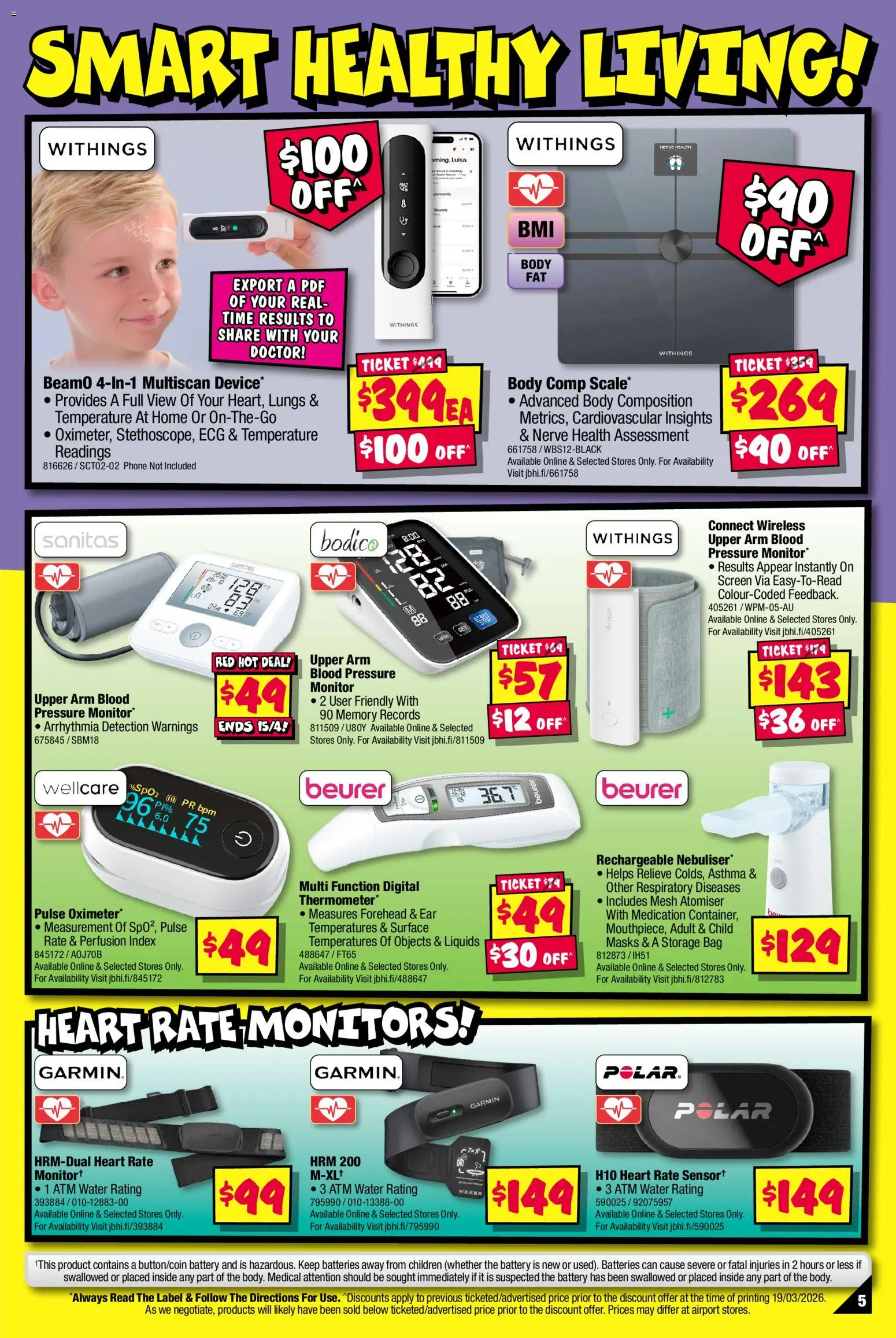 JB Hi-Fi catalogue - valid from 02.04.2026 | Page: 5 | Products: Digital, Phone, Bag, Screen