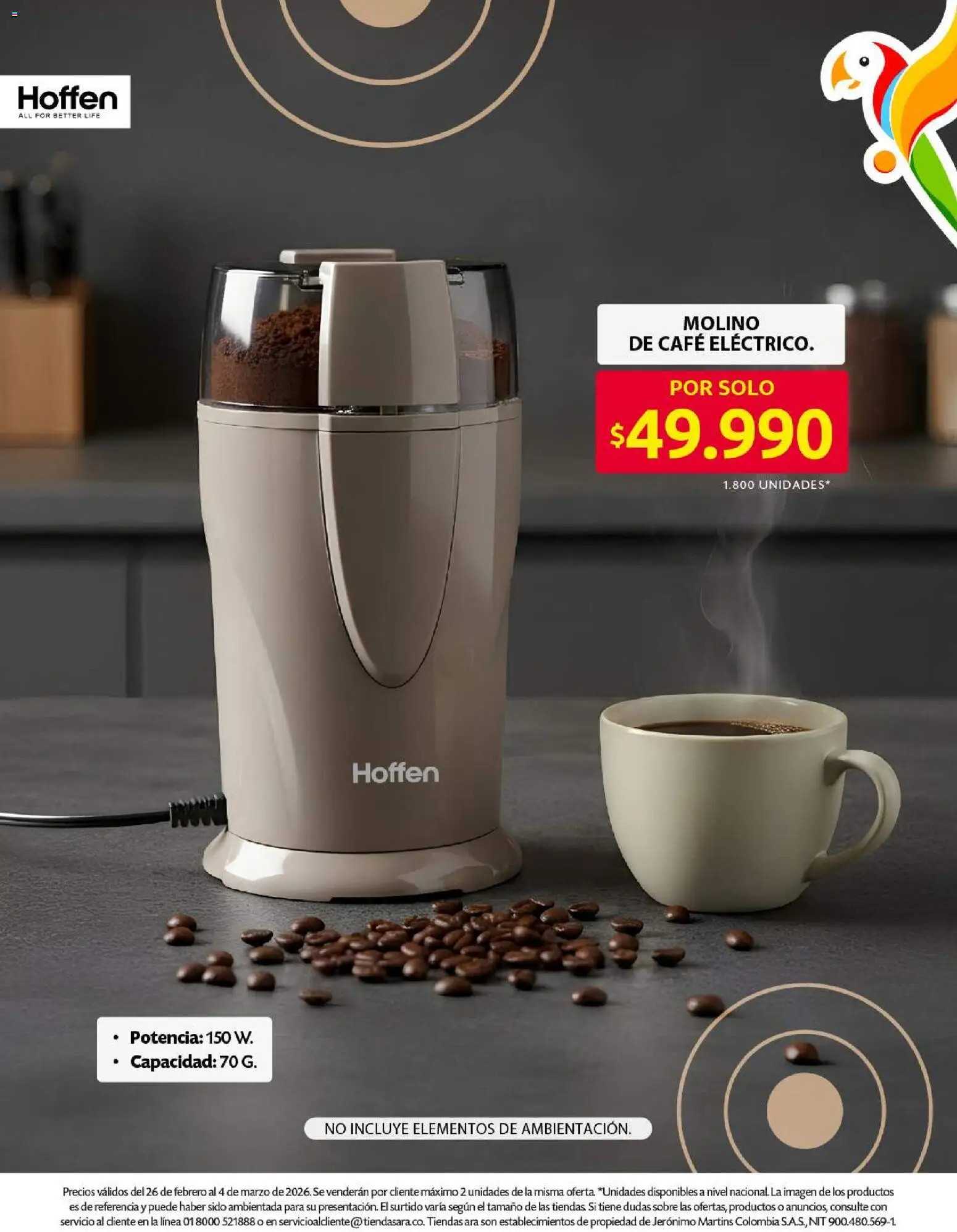 Ara revista - valida desde el 26.02.2026 | Página: 13 | Productos: Sobre, Café