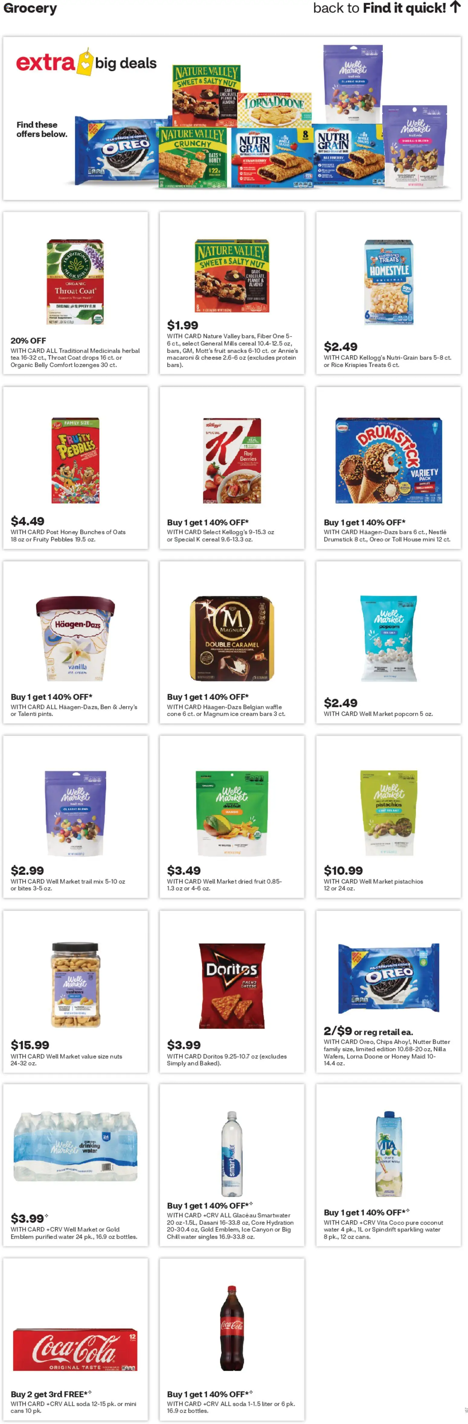 CVS Pharmacy Weekly Ad - WA - valid from 01.03.2026 | Page: 17 | Products: Butter, Nuts, Coat, Salt