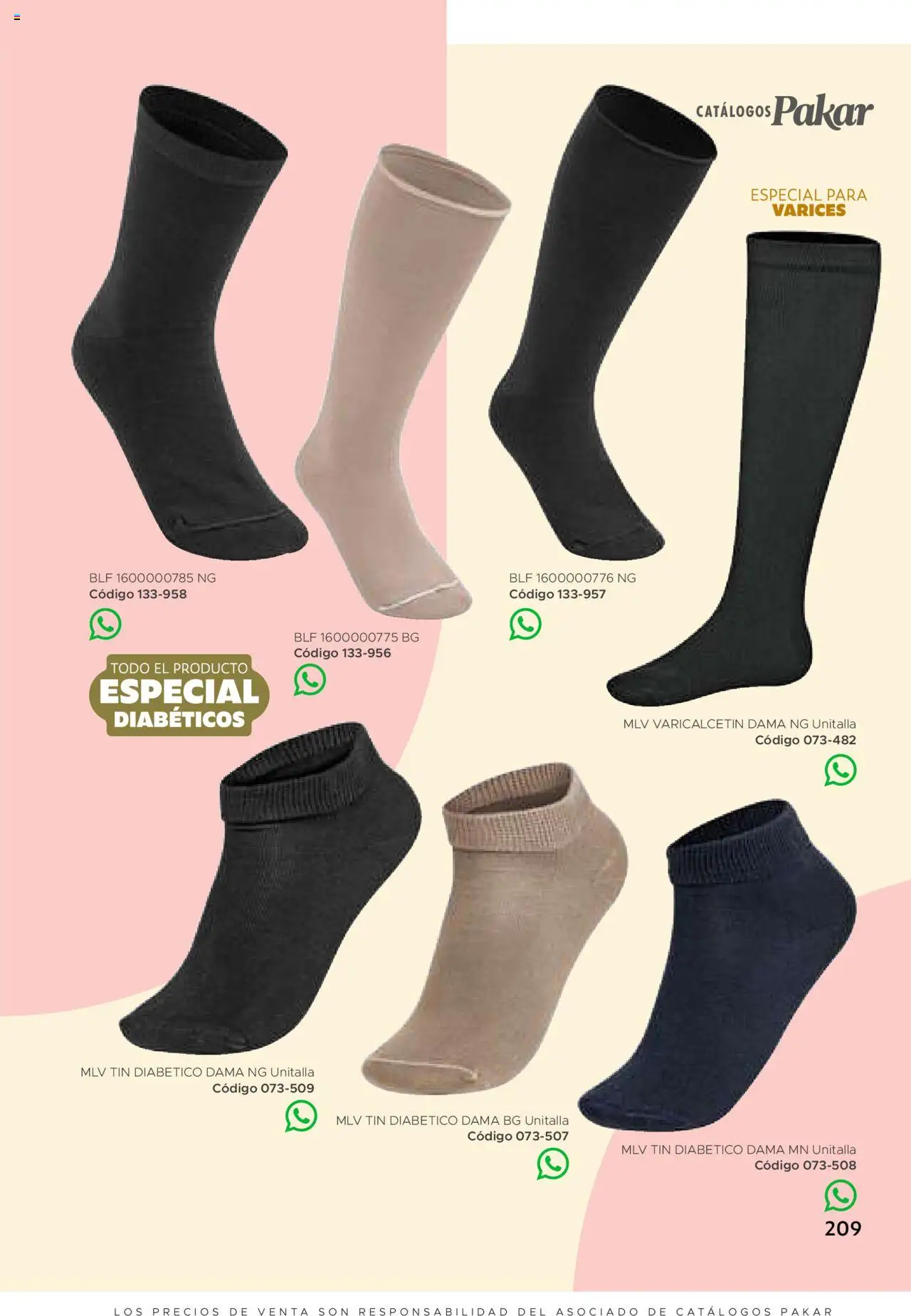 Nuevas ofertas de SC Pakar válidas en toda la República Mexicana desde el 24.07.2025. ¡Encuentra las mejores ofertas en SC Pakar Catálogo Mujer otoño / invierno! | Página: 209