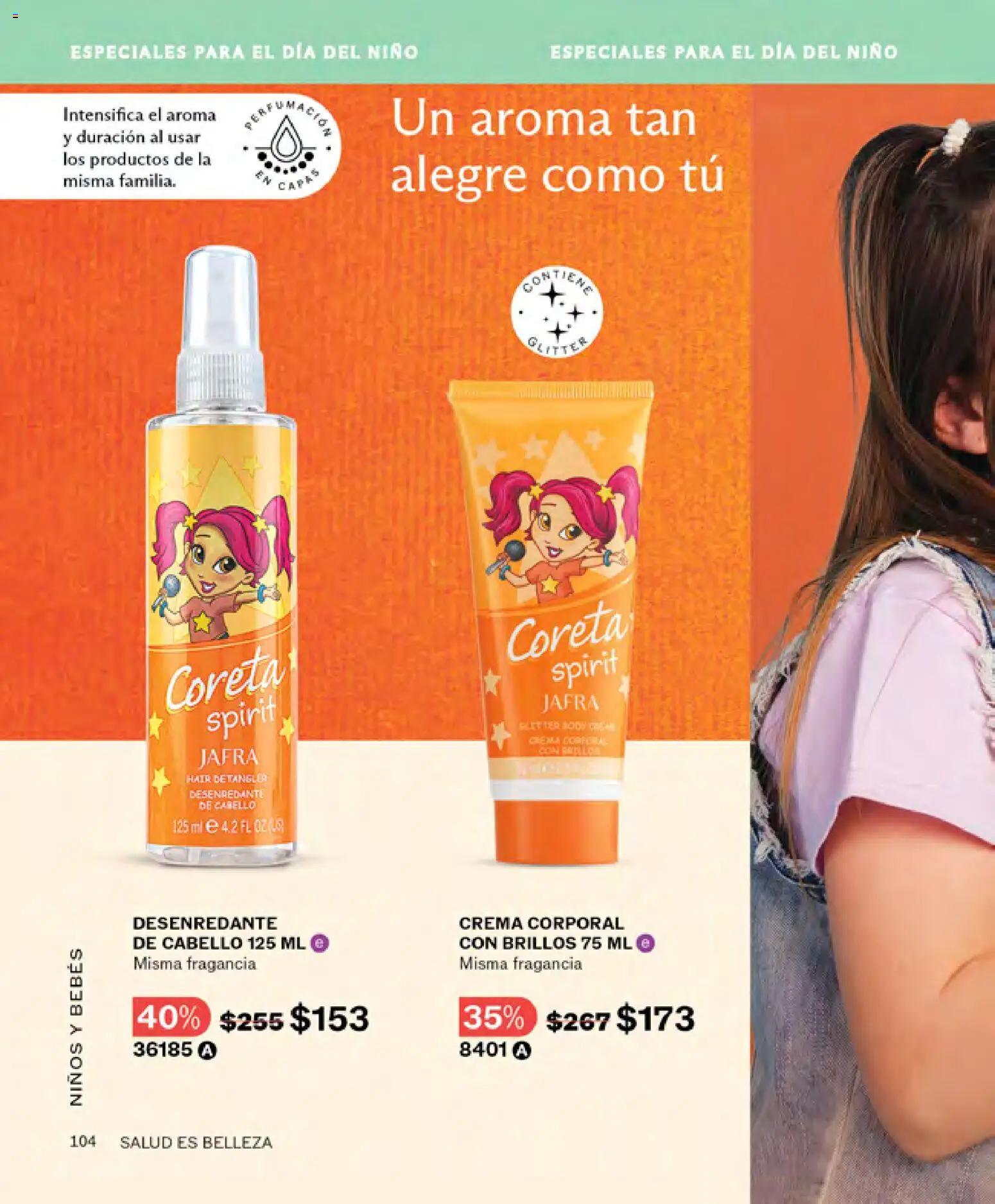 Nuevas ofertas de JAFRA válidas en toda la República Mexicana desde el 01.03.2026. ¡Encuentra las mejores ofertas en JAFRA catálogo! | Página: 104