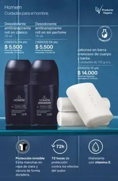 Vista previa Catálogo Natura Ciclo 1/2026 válido desde el 04.12.2025 | Página: 98 | Productos: Perfume, Desodorante, Antitranspirante, Ropa