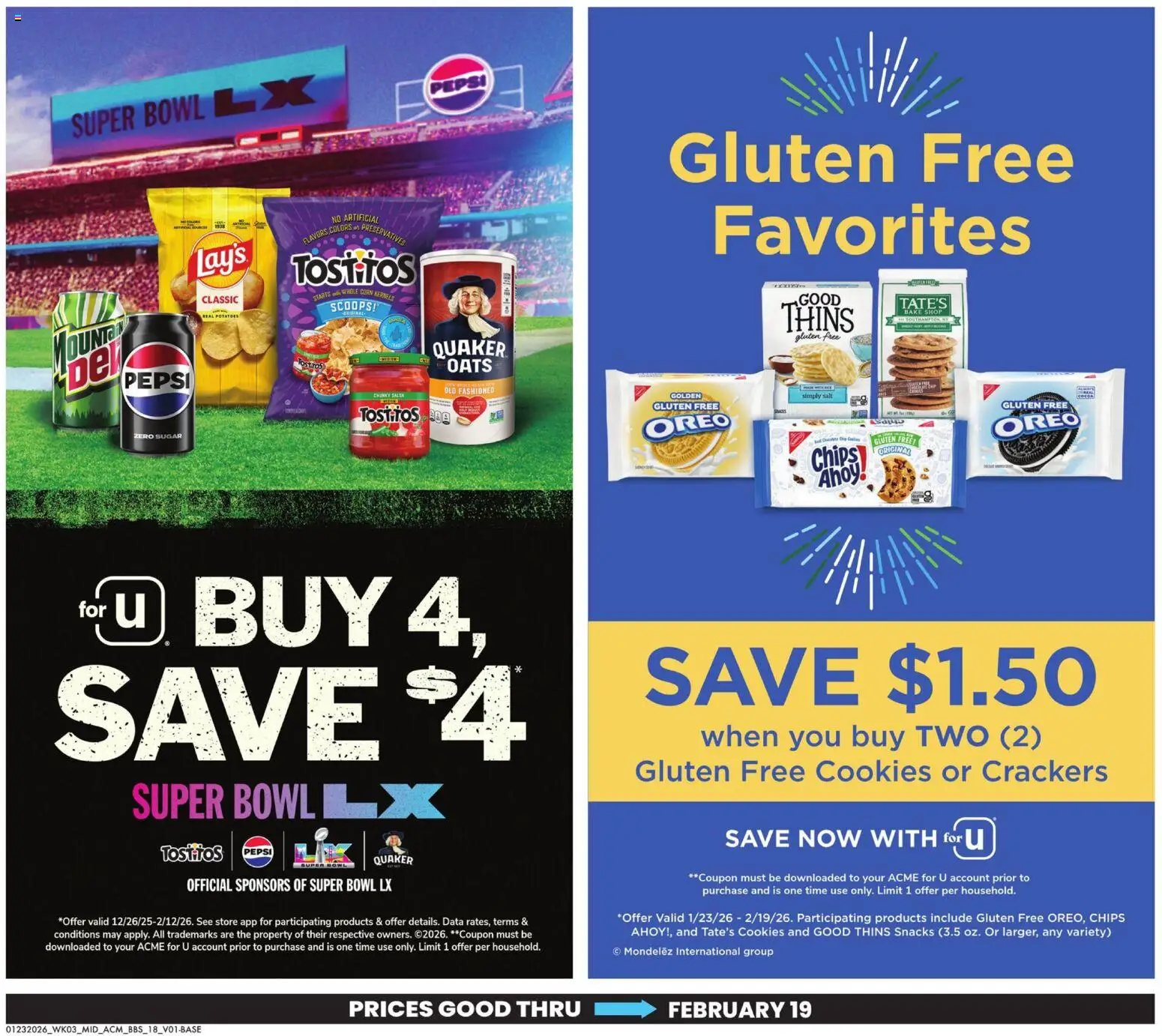 Acme Big Book of Savings - valid from 23.01.2026 | Page: 18 | Products: Corn, Chips, Cookies, Sugar