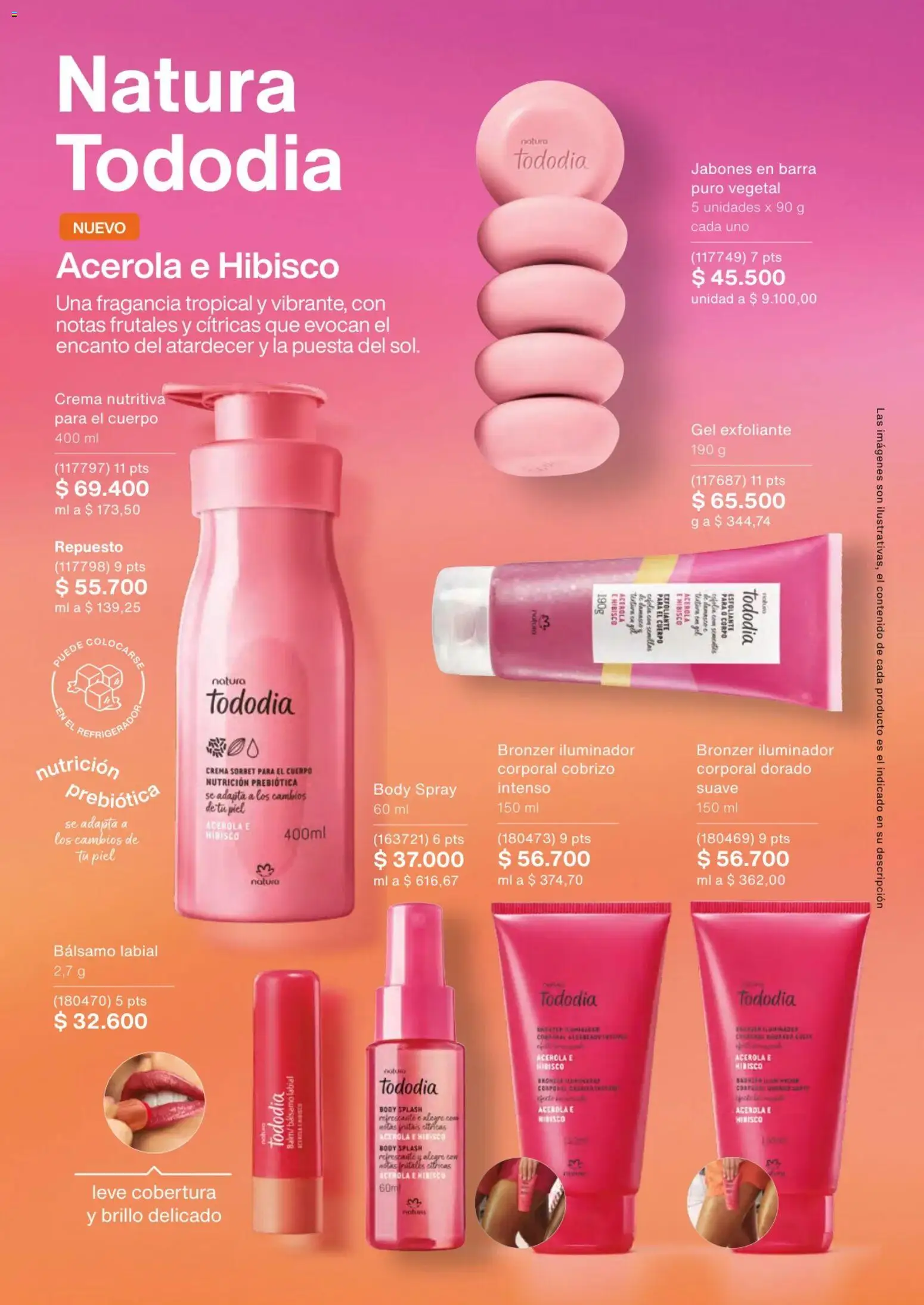 Natura revista - valida desde el 01.02.2026 | Página: 121 | Productos: Bálsamo, Iluminador, Body, Fragancia