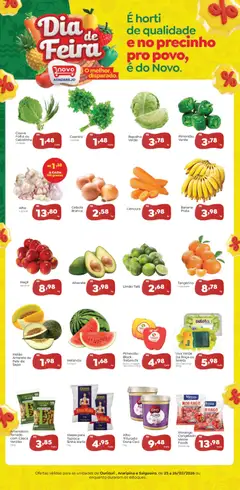 Novo Atacarejo - Ofertas Dia de Feira - Pré-Visualização do folheto da loja Novo Atacarejo, válido de 25.02.2026