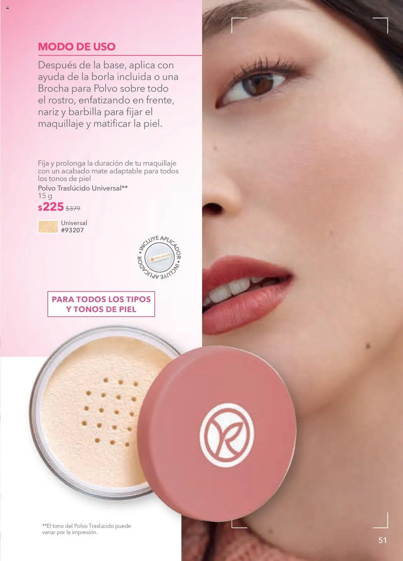 Nuevas ofertas de Yves Rocher válidas en toda la República Mexicana desde el 05.08.2025. ¡Encuentra las mejores ofertas en Yves Rocher - Campaña 11 2025! | Página: 53 | Productos: Mate, Maquillaje, Polvo, Sobre