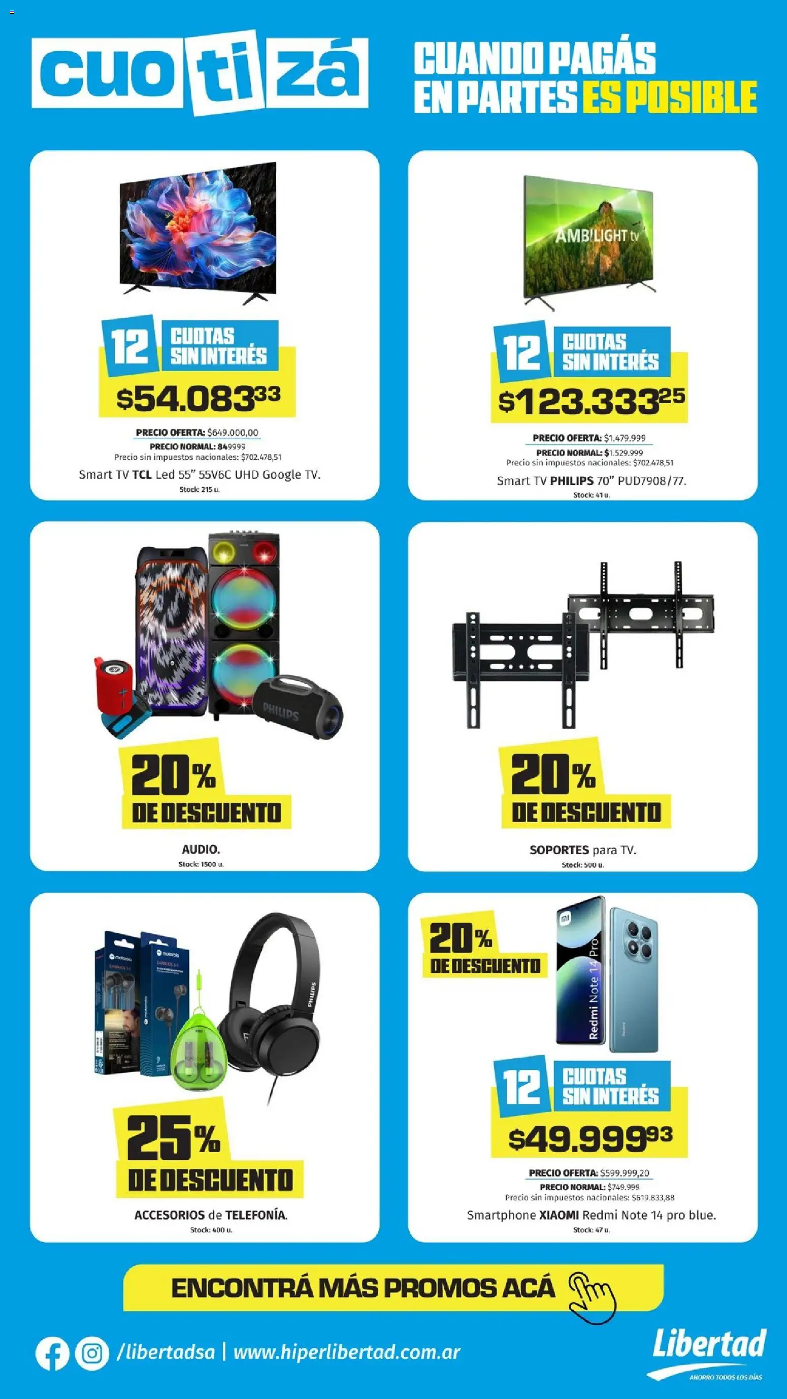 Hipermercado Libertad - Cuotizá Diciembre │ válido desde el 22.12.2025 | Página: 2 | Productos: Smartphone