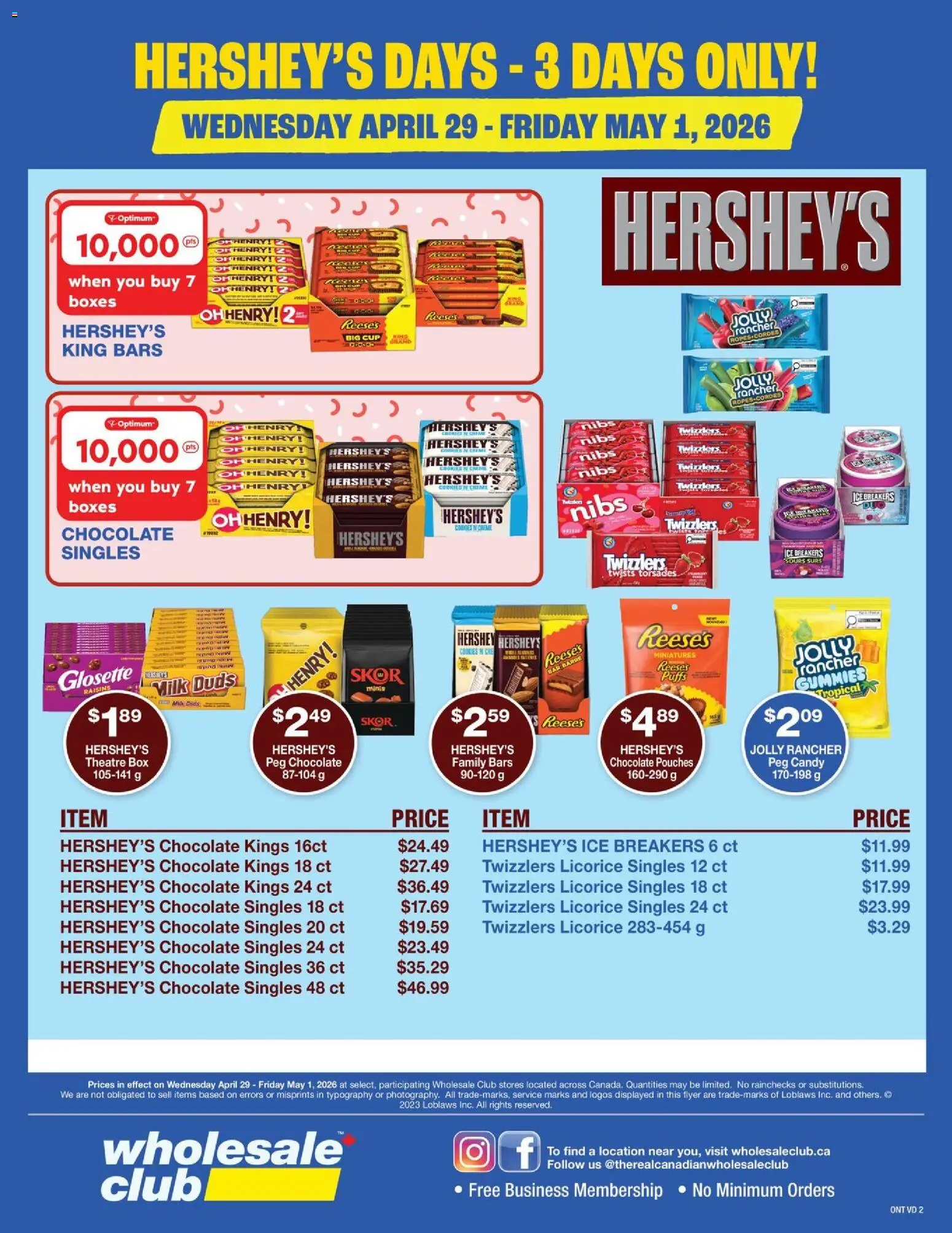 Wholesale Club flyer valid from 23.04.2026 | Page: 6 | Products: Chips, Nuts