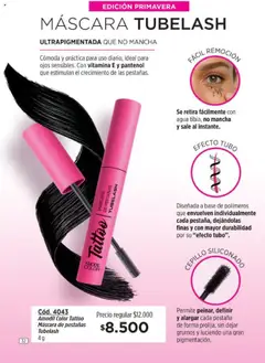 Catálogo Amodil Campaña 13 │ válido desde el 18.07.2025 | Página: 32 | Productos: Cepillo, Máscara, Mascara de pestañas, Agua