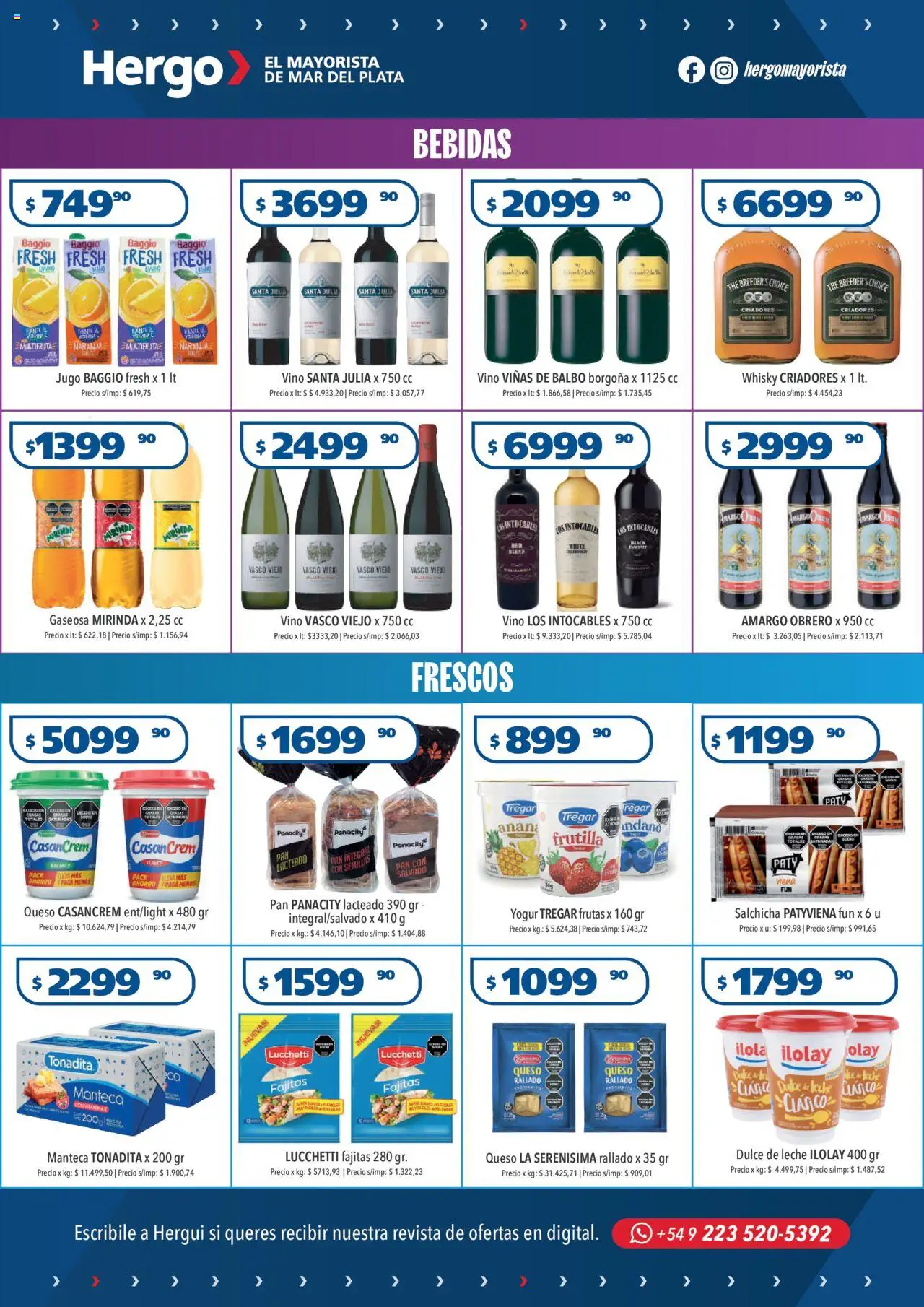 Hergo catálogo │ válido desde el 01.10.2025 | Página: 3 | Productos: Frutilla, Manteca, Queso, Yogur