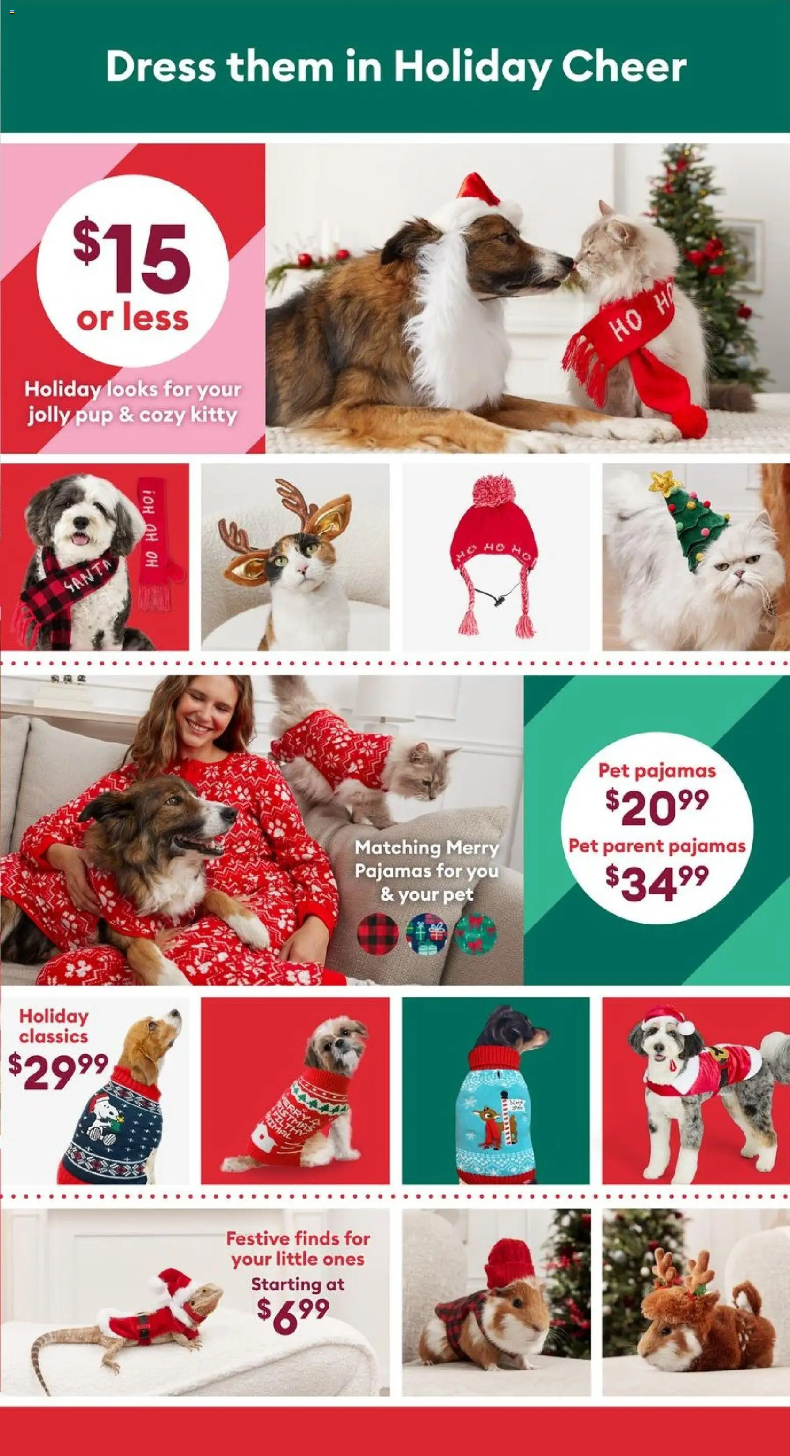 Petsmart flyer valid from 10.12.2025 | Page: 2 | Products: Dress, Pajamas
