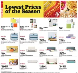 Preview of Michaels weekly ads valid from 15.03.2026 | Page: 6 | Products: Press, Printer