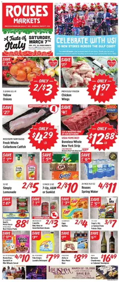 Preview of Rouses weekly ads valid from 04.03.2026