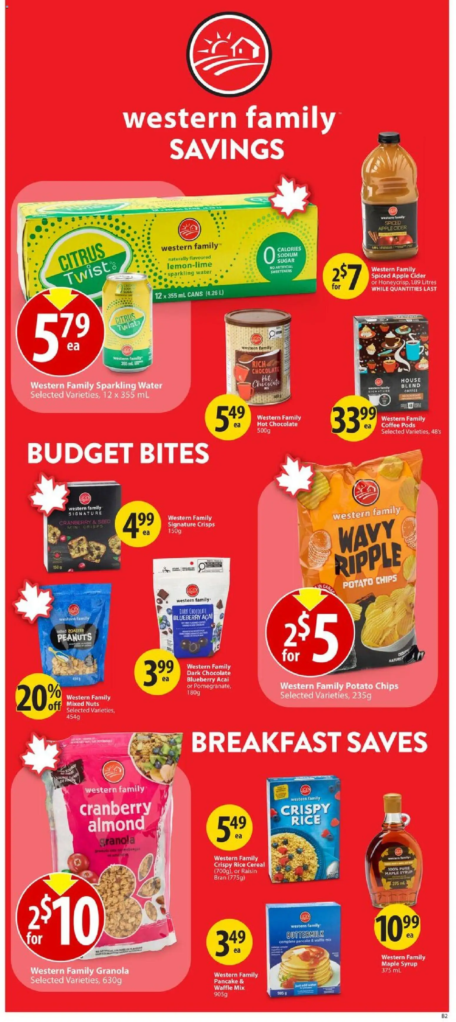 Save on foods flyer valid from 13.11.2025 | Page: 16 | Products: Rice, Chips, Coffee, Chocolate