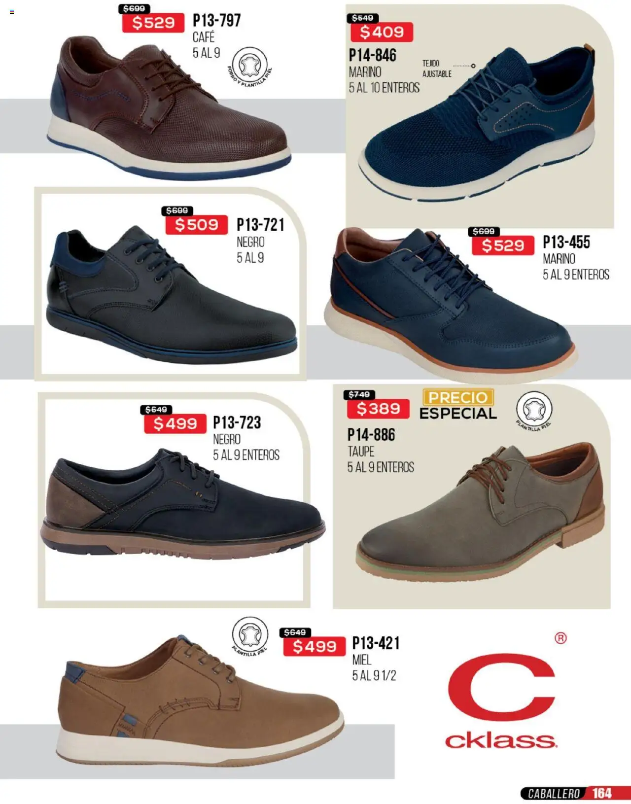 Nuevas ofertas de Cklass válidas en toda la República Mexicana desde el 23.06.2025. ¡Encuentra las mejores ofertas en Cklass catálogo Rebajas Sobre Calzado! | Página: 165 | Productos: Café