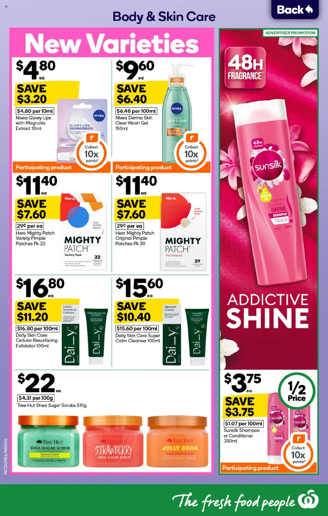 Woolworths catalogue - valid from 24.09.2025 | Page: 46 | Products: Scrub, Sugar, Lime, Exfoliator