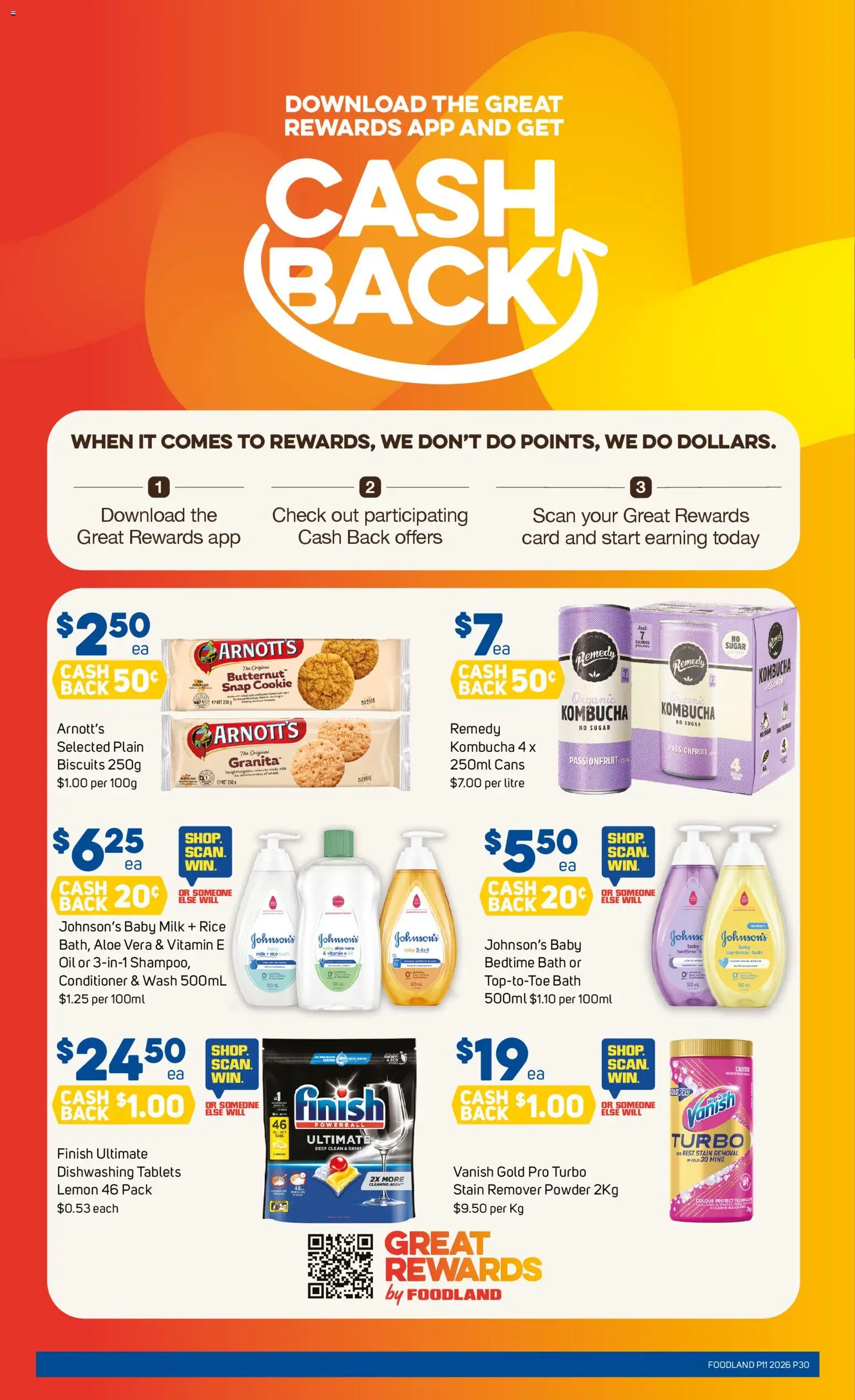 Foodland catalogue - valid from 11.03.2026 | Page: 30 | Products: Powder, Conditioner, Rice, Vitamin