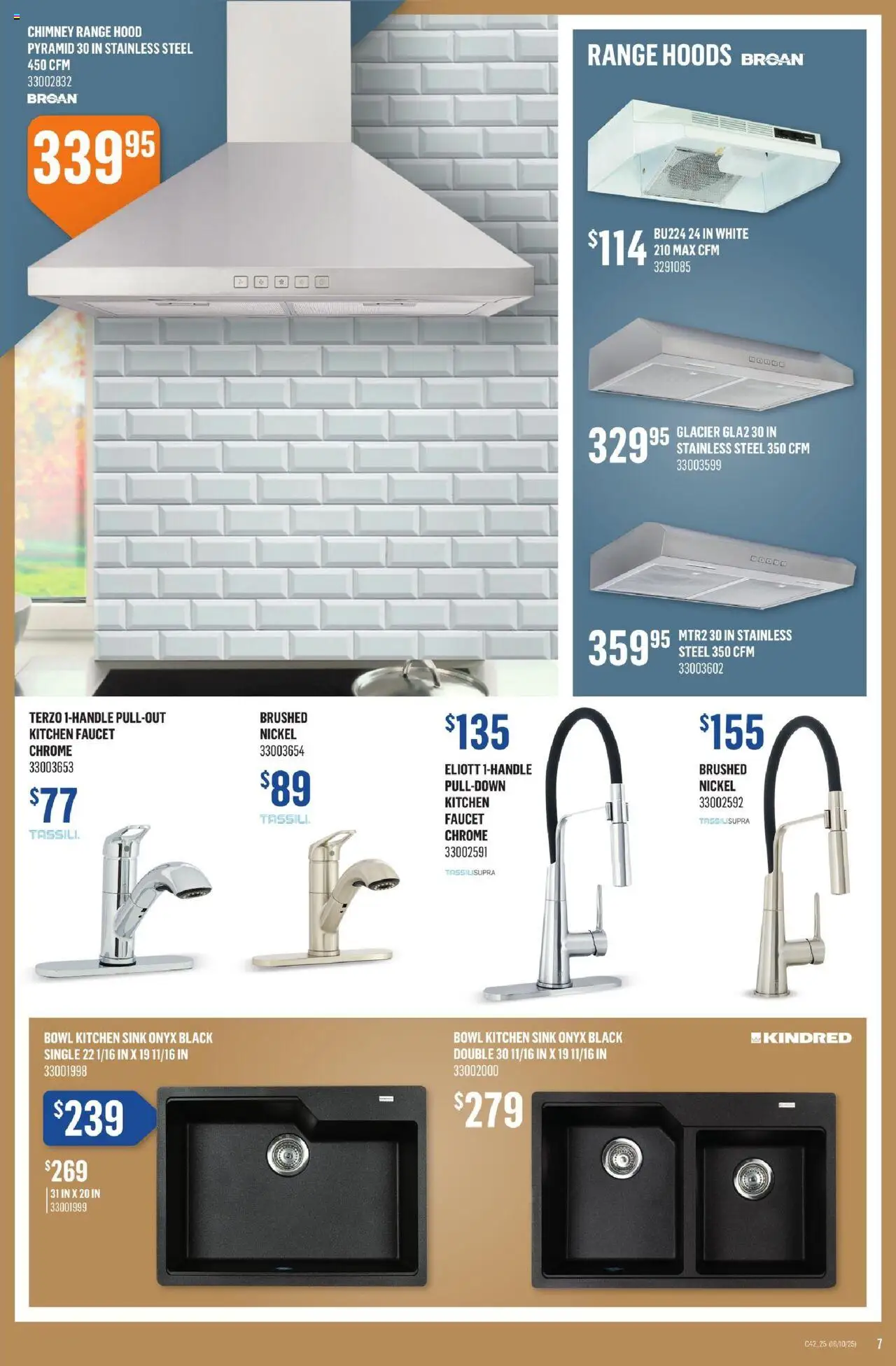 Canac flyer valid from 16.10.2025 | Page: 7 | Products: Range hood