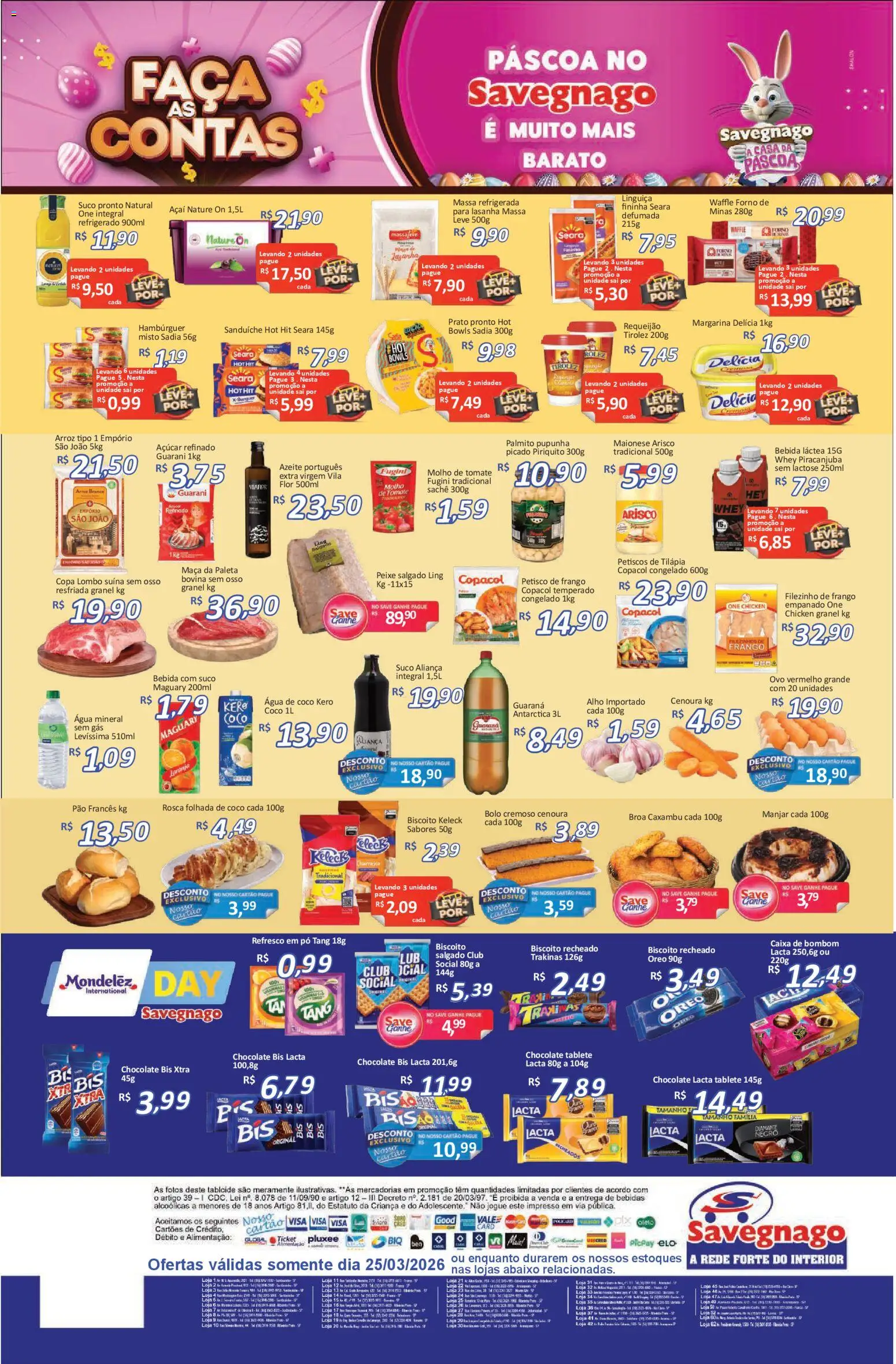 Savegnago Folheto - válido de 25.03.2026 | Página: 2 | Produtos: Pó, Refresco, Guaraná, Faca