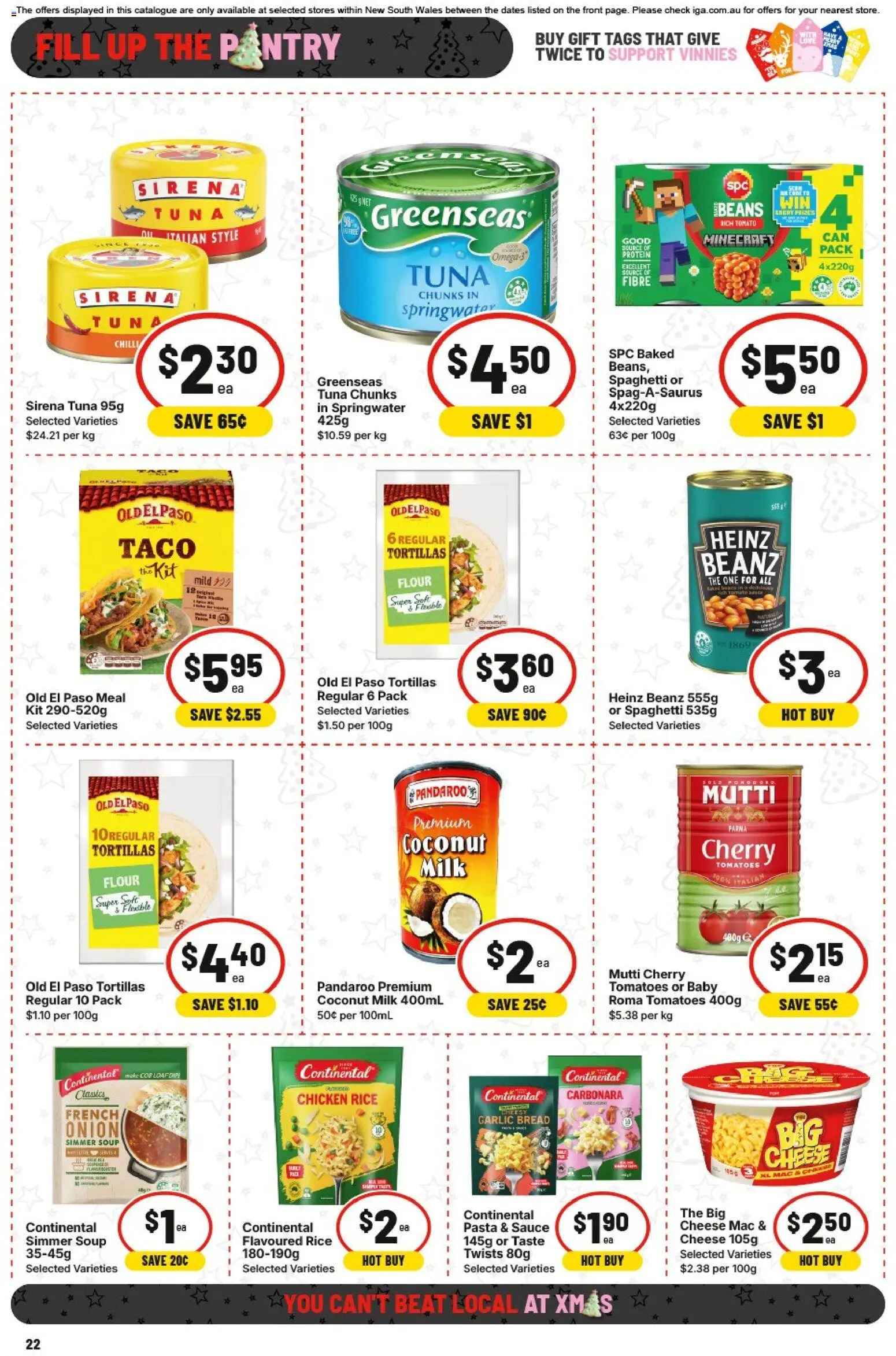 IGA catalogue - valid from 26.11.2025 | Page: 21 | Products: Pasta, Sauce, Soup, Garlic