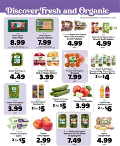 Preview of Harris Teeter weekly ads valid from 03.12.2025 | Page: 4 | Products: Ginger, Cucumbers, Potatoes, Poultry