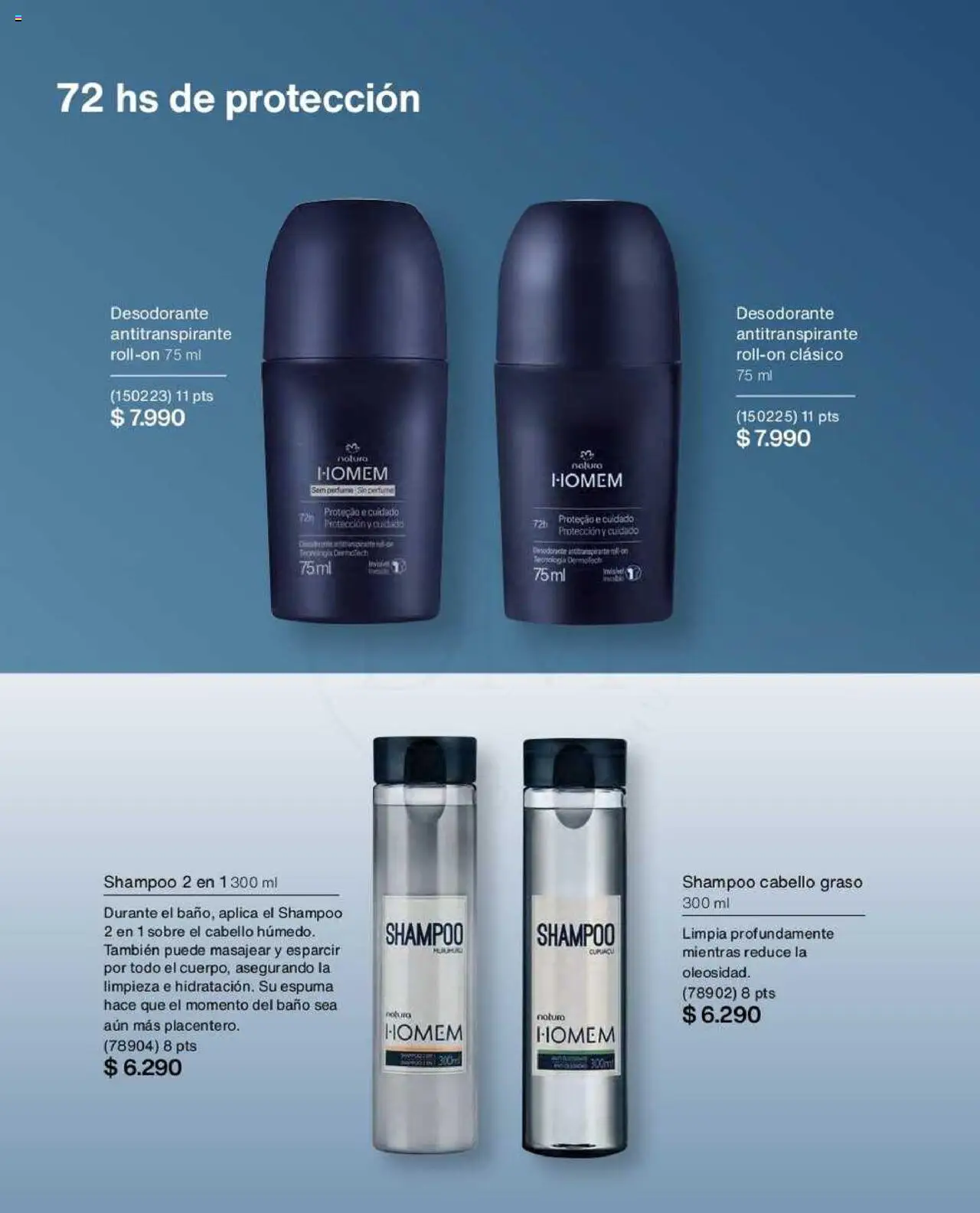 Natura catálogo │ válido desde el 26.06.2025 | Página: 47 | Productos: Espuma, Desodorante, Sobre, Shampoo