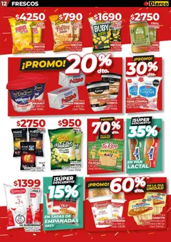 Diarco - Ofertas Interior │ válido desde el 15.09.2025 | Página: 12 | Productos: Dulce de leche, Maiz, Queso crema, Crema