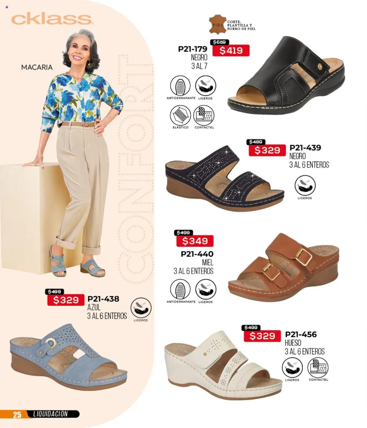 Nuevas ofertas de Cklass válidas en toda la República Mexicana desde el 09.09.2025. ¡Encuentra las mejores ofertas en Cklass - Catálogo Liquidacion Calzado! | Página: 26
