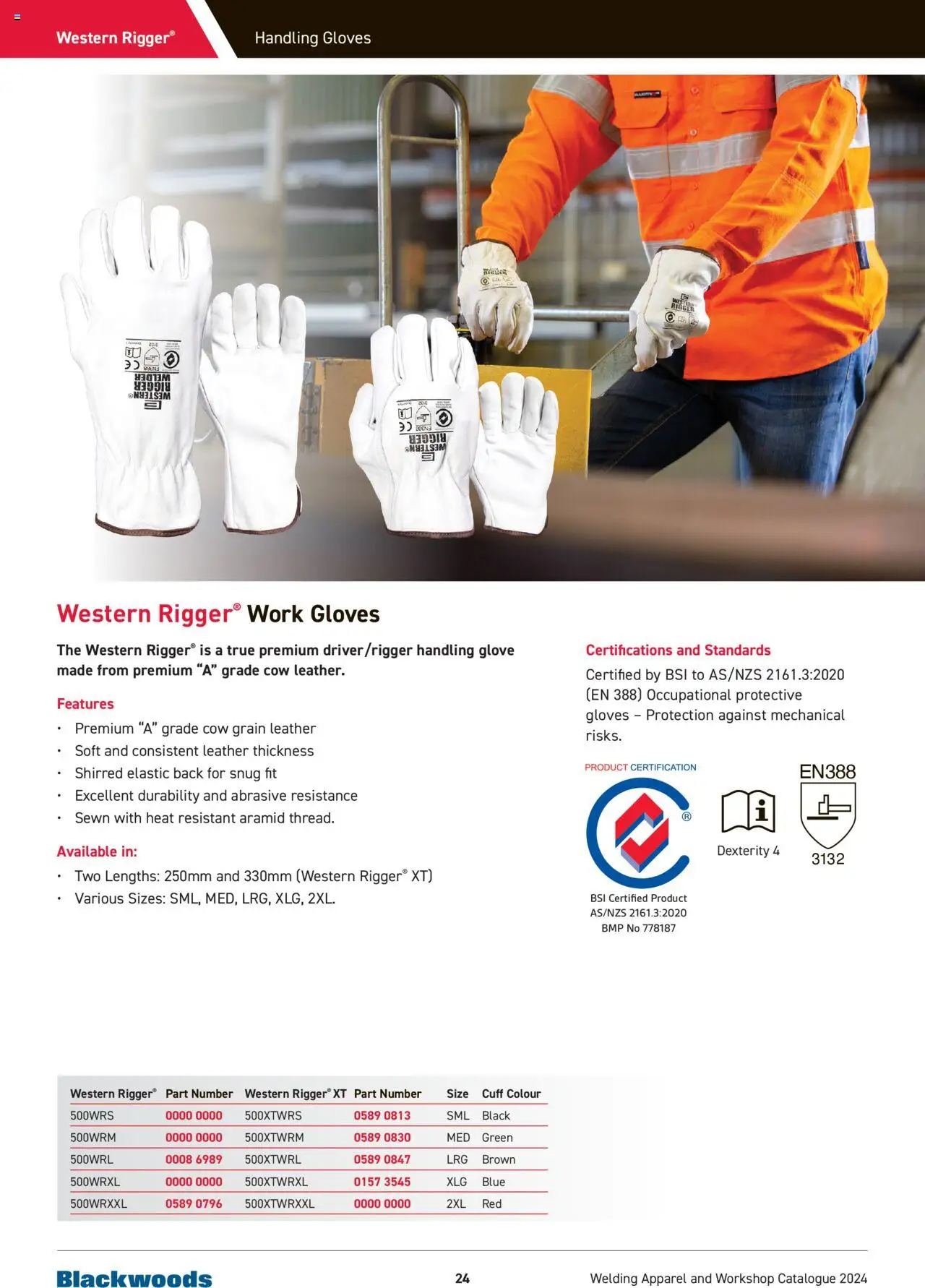 Black Woods catalogue - valid from 22.07.2024 | Page: 24 | Products: Gloves